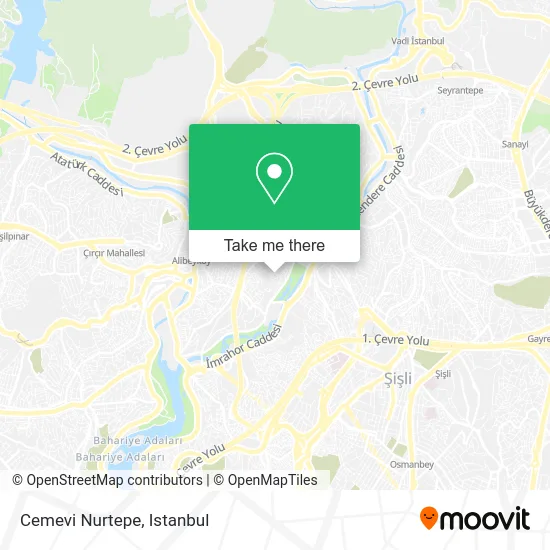 Cemevi Nurtepe map
