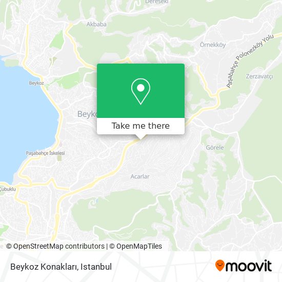 Beykoz Konakları map