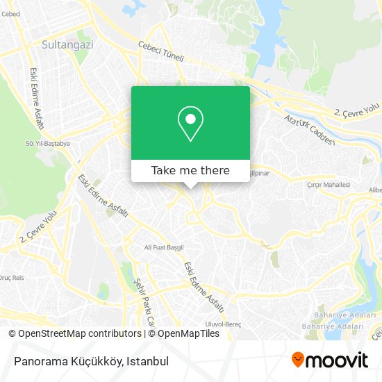 Panorama Küçükköy map