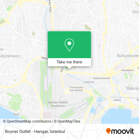 Boyner Outlet - Hangar map