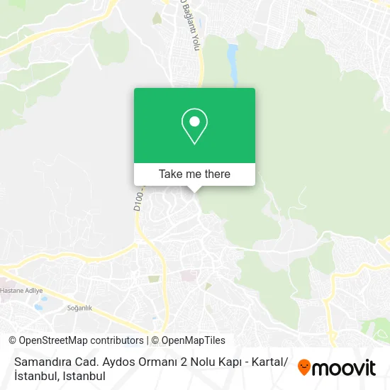 Samandıra Cad. Aydos Ormanı 2 Nolu Kapı - Kartal / İstanbul map