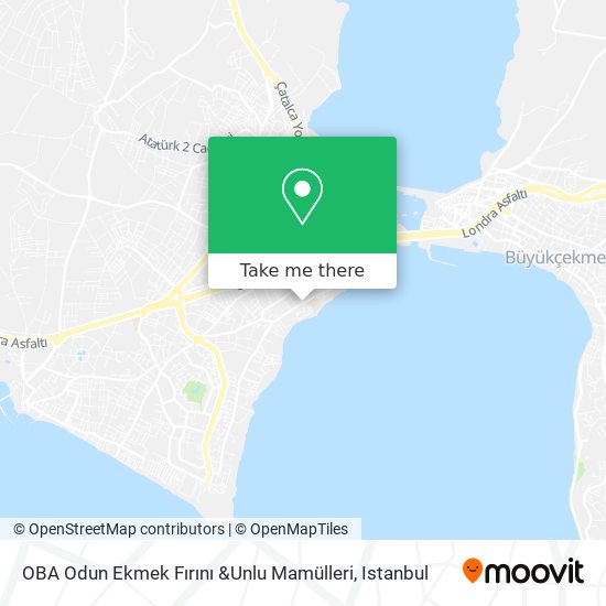 OBA Odun Ekmek Fırını &Unlu Mamülleri map