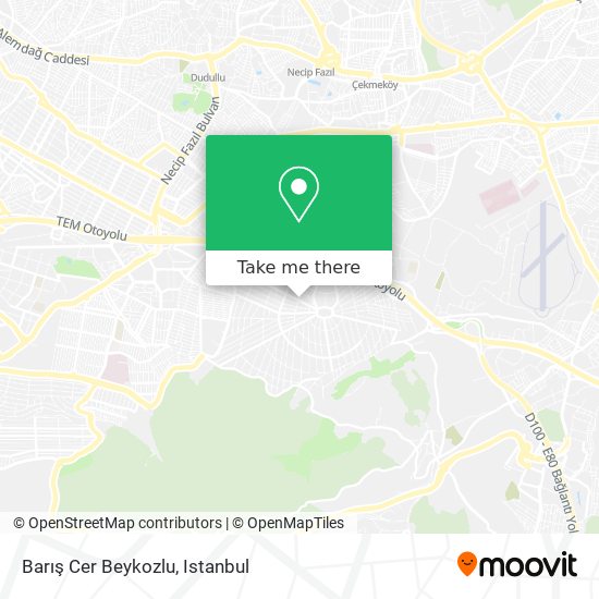 Barış Cer Beykozlu map
