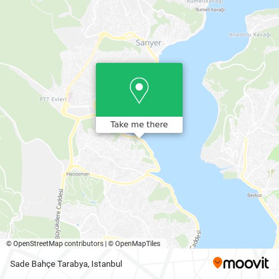 Sade Bahçe Tarabya map