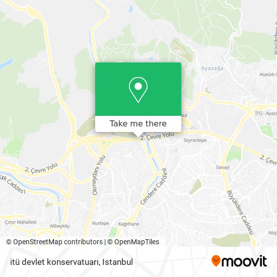 itü devlet konservatuarı map