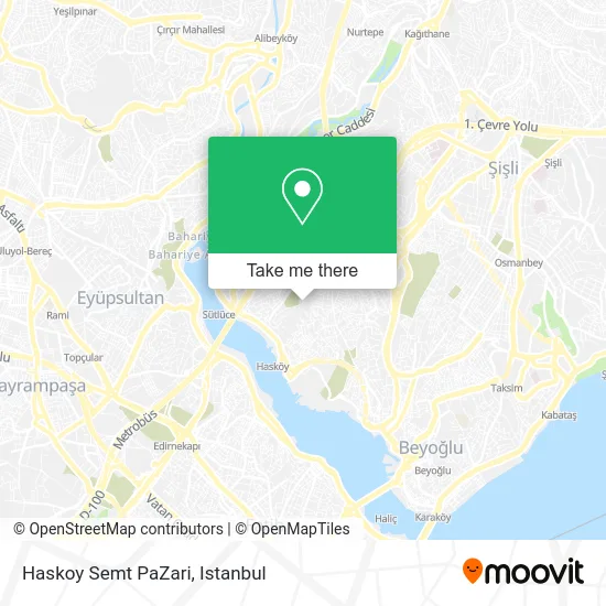 Haskoy Semt PaZari map