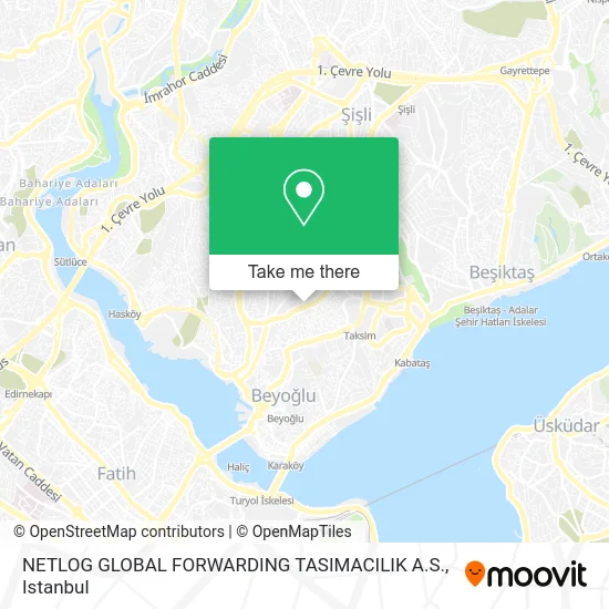 NETLOG GLOBAL FORWARDING TASIMACILIK A.S. map