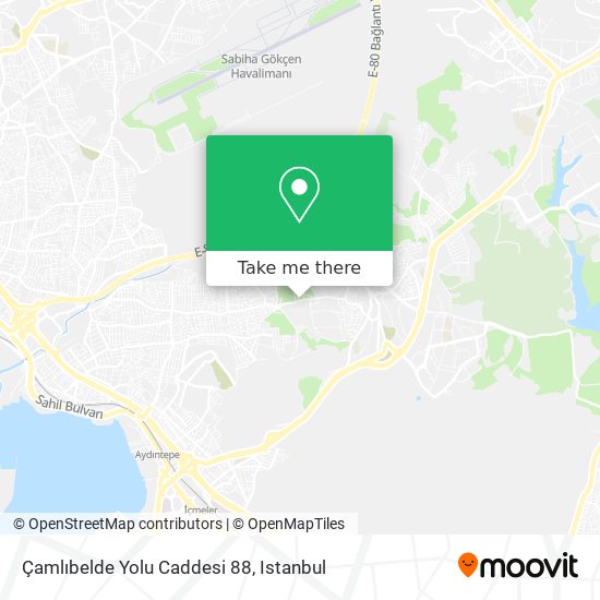 Çamlıbelde Yolu Caddesi 88 map