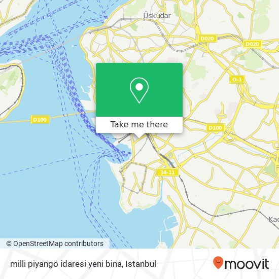 milli piyango idaresi yeni bina map