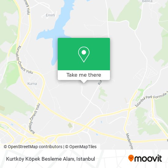 Kurtköy Köpek Besleme Alanı map