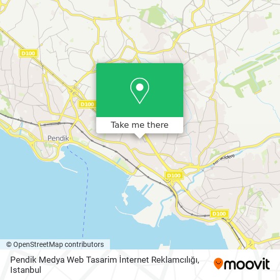 Pendik Medya Web Tasarim İnternet Reklamcılığı map