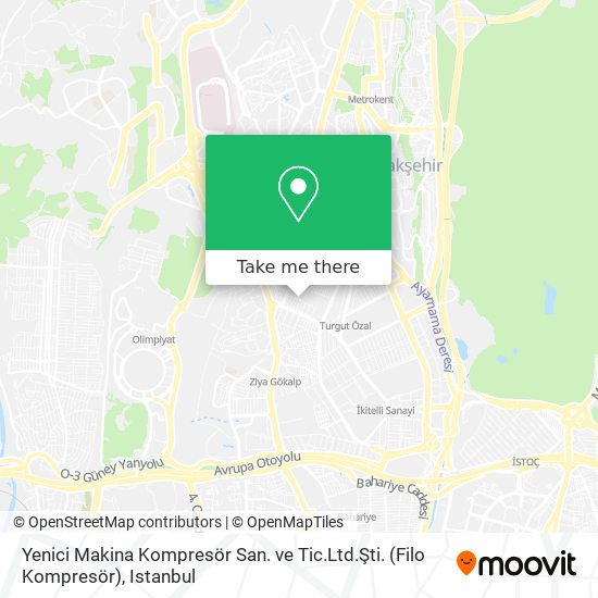 Yenici Makina Kompresör San. ve Tic.Ltd.Şti. (Filo Kompresör) map