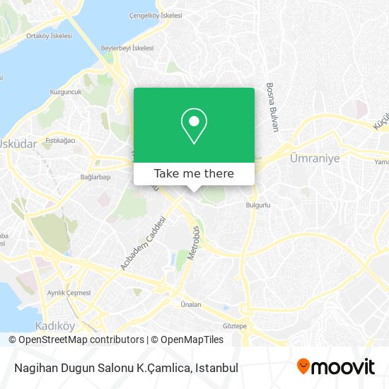 Nagihan Dugun Salonu K.Çamlica map