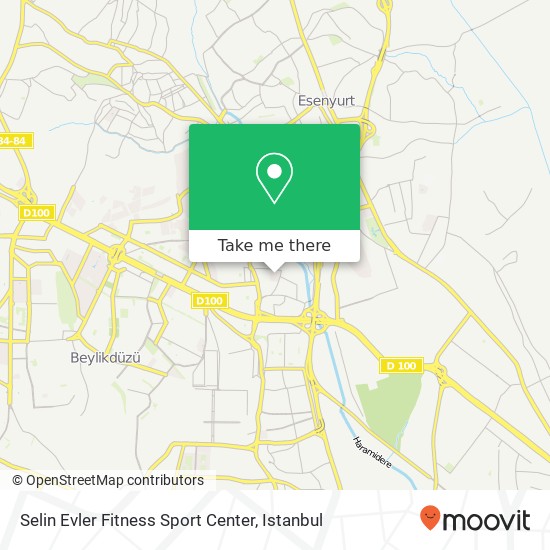 Selin Evler Fitness Sport Center map