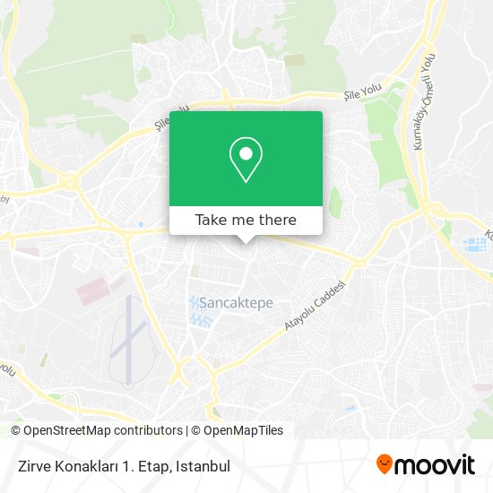 Zirve Konakları 1. Etap map