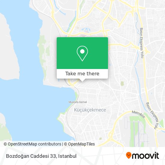 Bozdoğan Caddesi 33 map