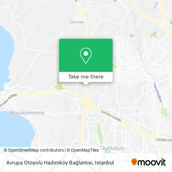Avrupa Otoyolu Hadımköy Bağlantısı map
