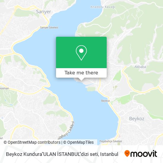 Beykoz Kundura"ULAN İSTANBUL"dizi seti map