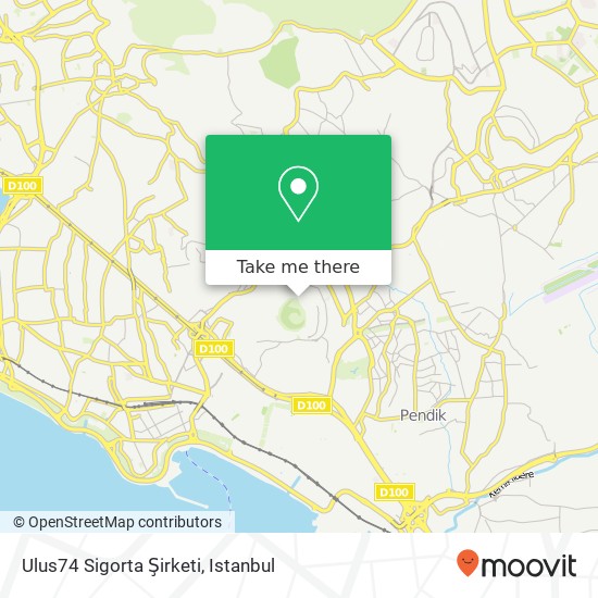 Ulus74 Sigorta Şirketi map