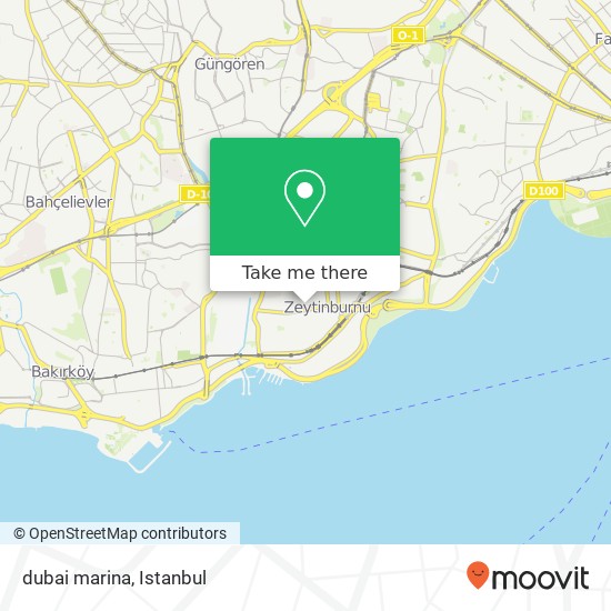 dubai marina map