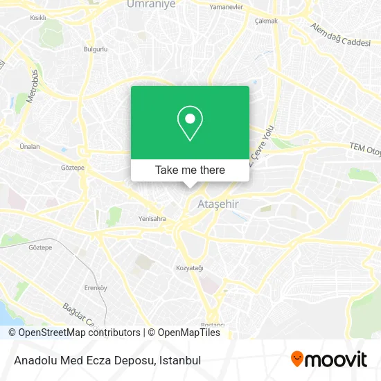 Anadolu Med Ecza Deposu map