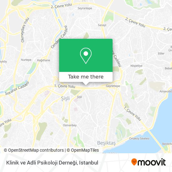 Klinik ve Adli Psikoloji Derneği map