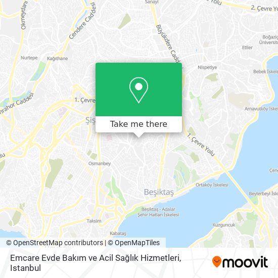 Emcare Evde Bakım ve Acil Sağlık Hizmetleri map