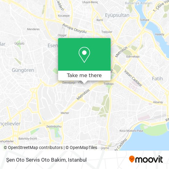 Şen Oto Servis Oto Bakim map