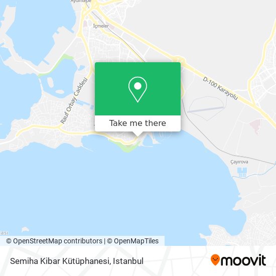 Semiha Kibar Kütüphanesi map
