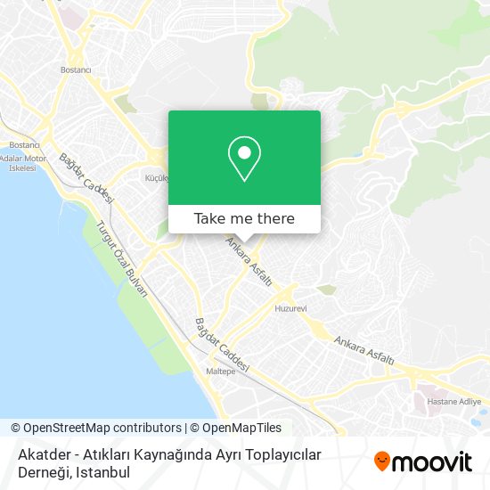 Akatder - Atıkları Kaynağında Ayrı Toplayıcılar Derneği map