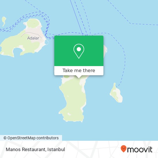Manos Restaurant map