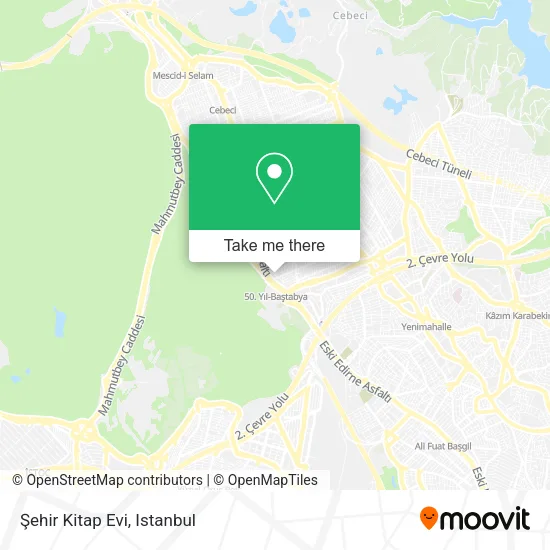 Şehir Kitap Evi map