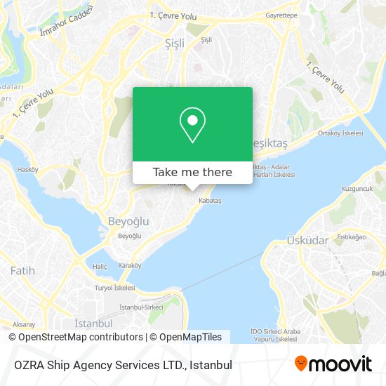 OZRA Ship Agency Services LTD. map
