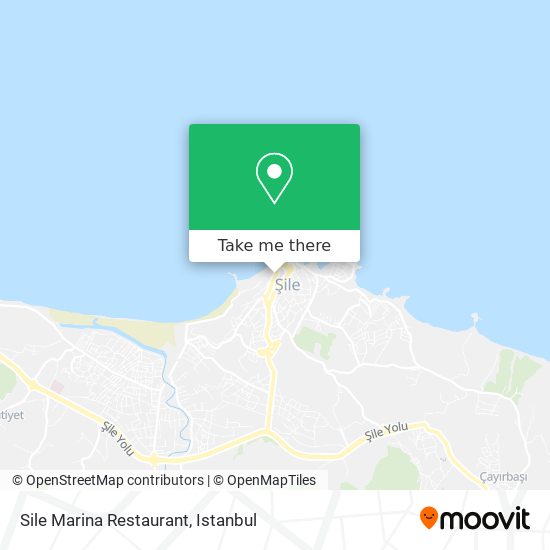 Sile Marina Restaurant map