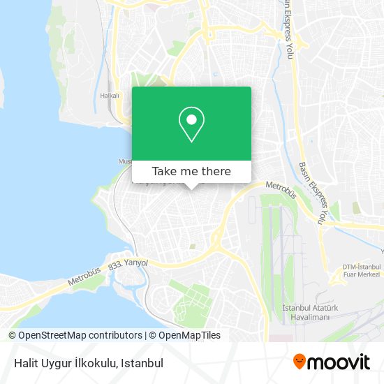 Halit Uygur İlkokulu map