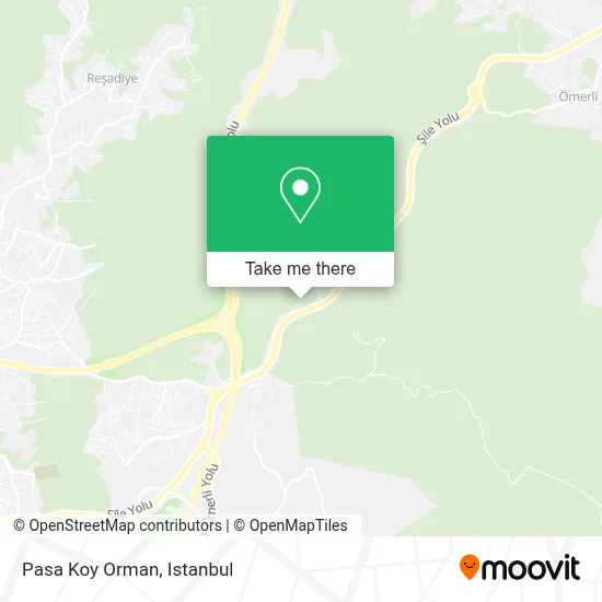 Pasa Koy Orman map