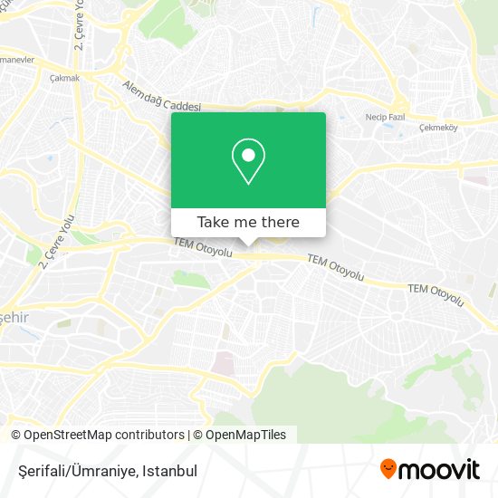 Şerifali/Ümraniye map