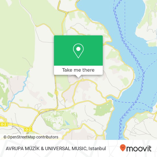 AVRUPA MÜZİK & UNIVERSAL MUSIC map