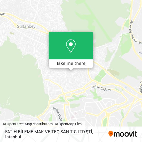 FATİH BİLEME MAK.VE.TEÇ.SAN.TİC.LTD.ŞTİ map