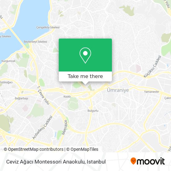 Ceviz Ağacı Montessori Anaokulu map