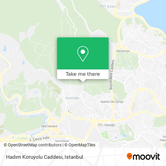 Hadım Koruyolu Caddesi map