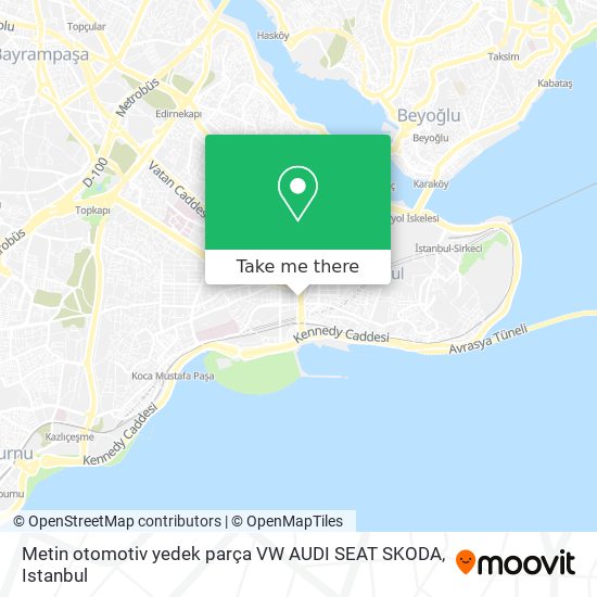 Metin otomotiv yedek parça  VW AUDI SEAT SKODA map