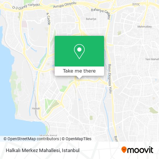 Halkalı Merkez Mahallesi map