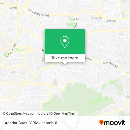 Acarlar Sıtesı Y Blok map