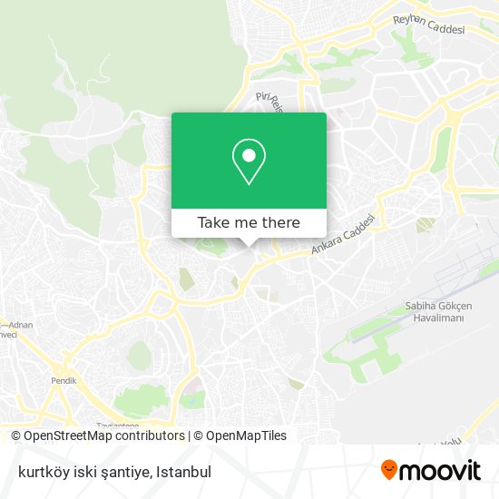 kurtköy iski şantiye map