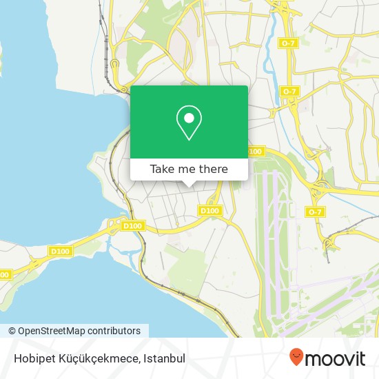 Hobipet Küçükçekmece map