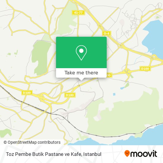 Toz Pembe Butik Pastane ve Kafe map