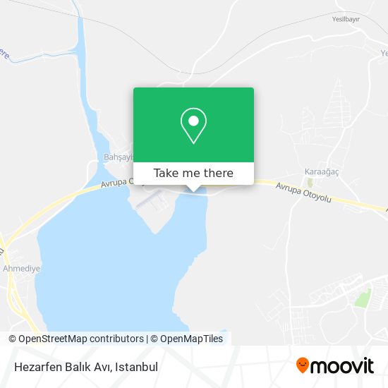 Hezarfen Balık Avı map