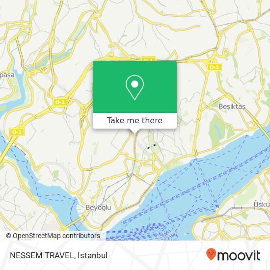 NESSEM TRAVEL map