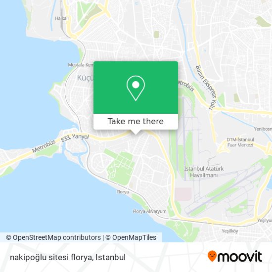 nakipoğlu sitesi florya map